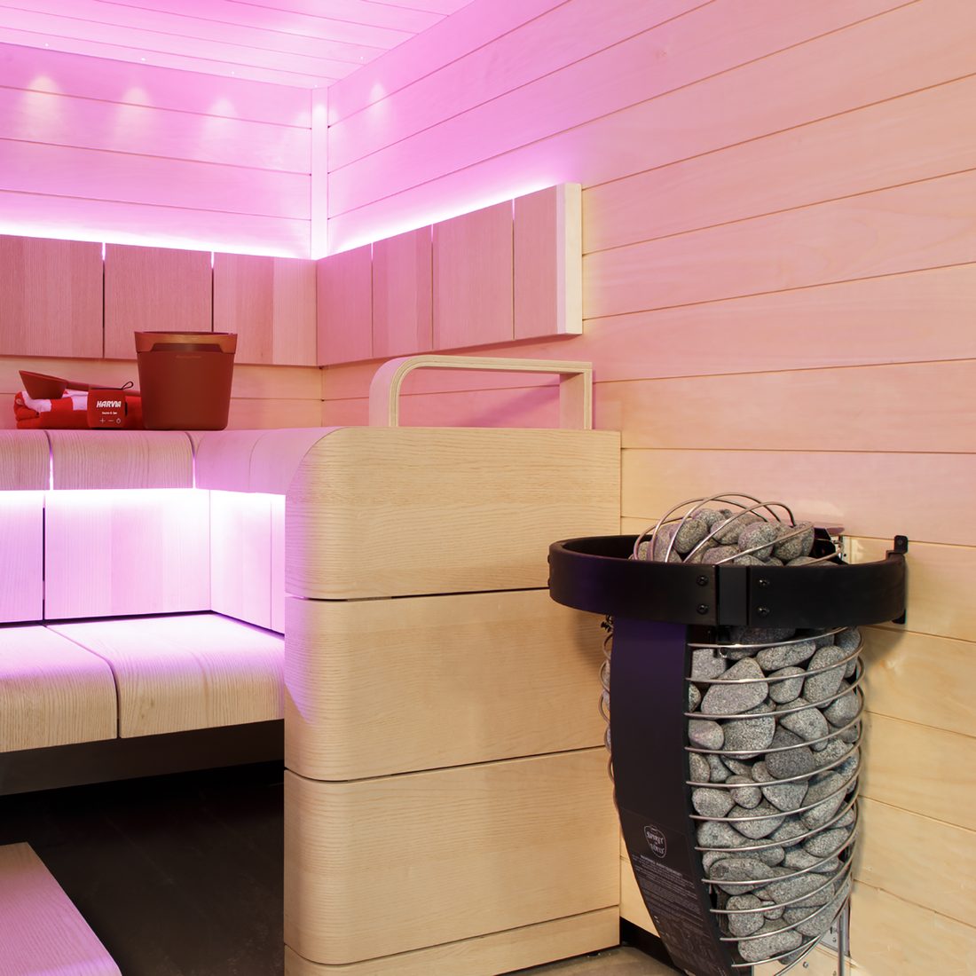 Harvia Spirit 9kW WiFi Sauna Heater Package