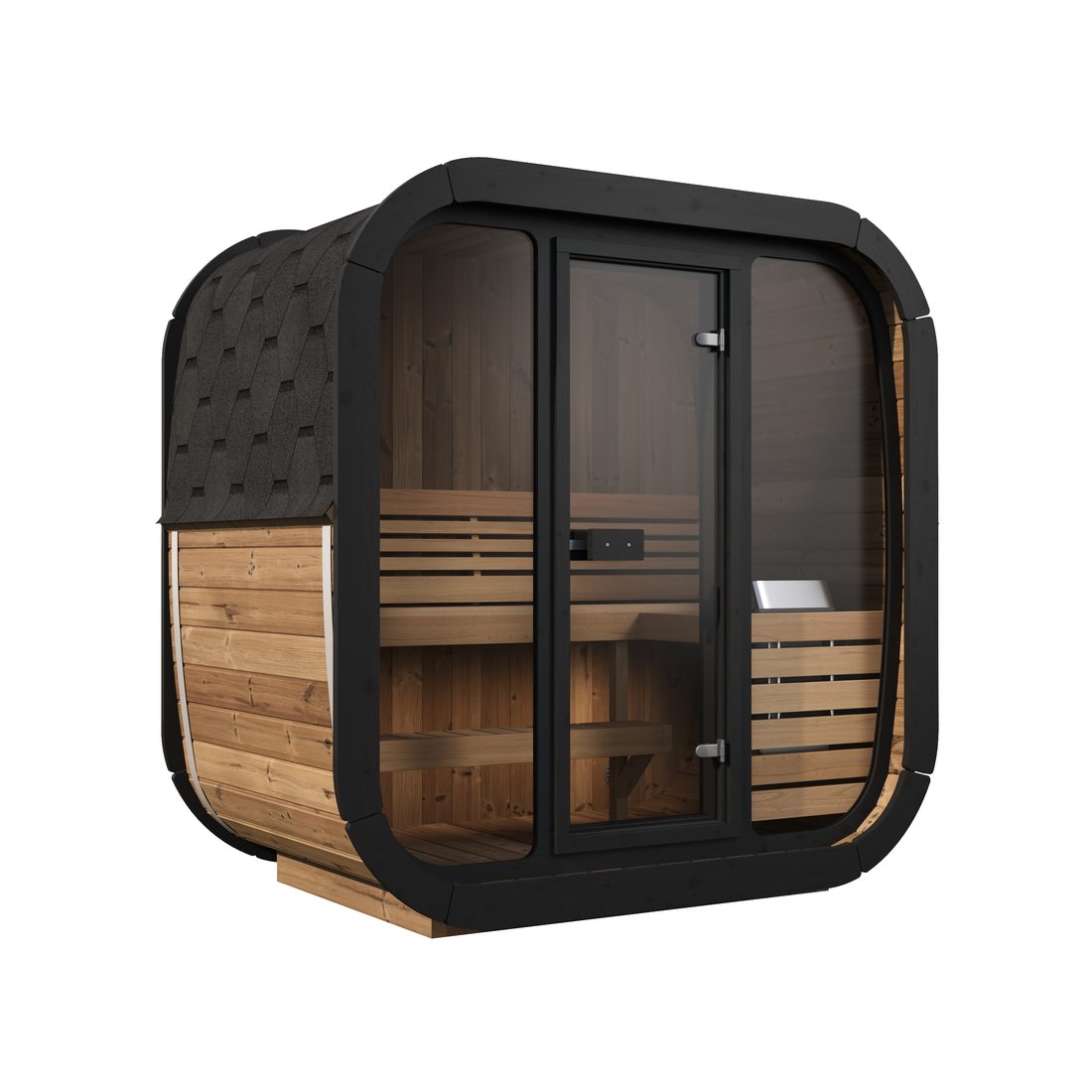 SaunaLife Cube Series CL4G Outdoor Sauna Kit