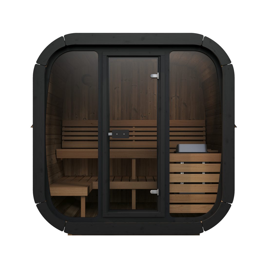 SaunaLife Cube Series CL5G Outdoor Sauna Kit