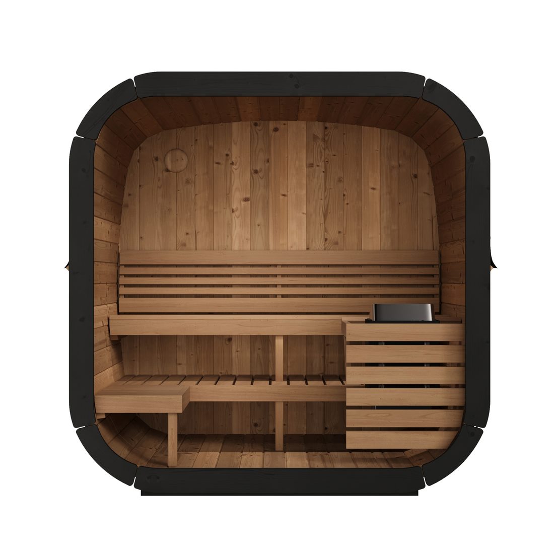 SaunaLife Cube Series CL5G Outdoor Sauna Kit